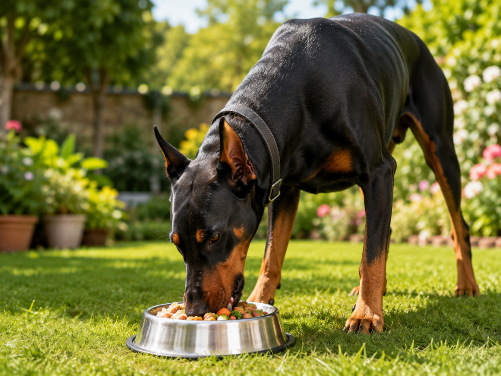 Doberman Feeding Chart: Muscle-Building Diet and Nutrition Guide for India 
