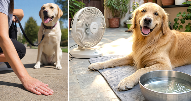 Dogs and Heatwaves