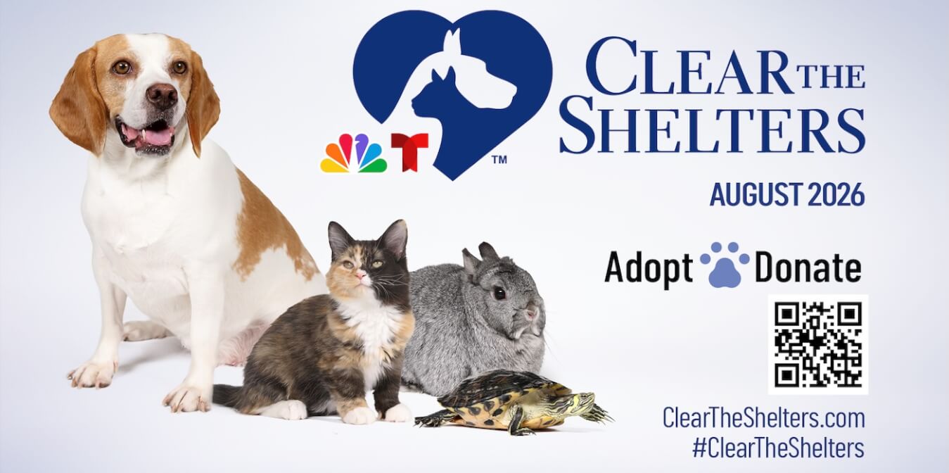 Hill’s Pet Nutrition Expands Support of ‘Clear the Shelters’ As Inaugural Presenting Sponsor This August