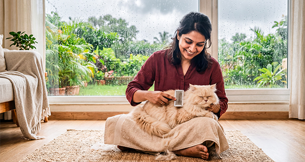 Rainy Days and Shedding Fur: Coping with Dog Hair Shedding in Monsoon